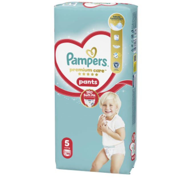 Pampers Підгузки Pampers Premium Care Pants Розмір 5 (11-16 кг) 50 шт (8006530320085)