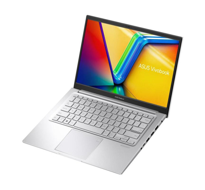 ASUS computers Ноутбук ASUS Vivobook 14 X1404VA-EB1528 14" FHD IPS, Intel 3 100U, 16GB, F512GB, UMA, NoOS, Сріблястий