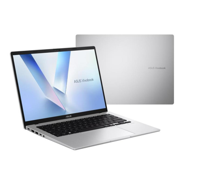 ASUS computers Ноутбук ASUS Vivobook 14 M1407KA-LY143 14" WUXGA IPS, AMD AI 5 330, 16GB, F512GB, UMA, NoOS, Сріблястий