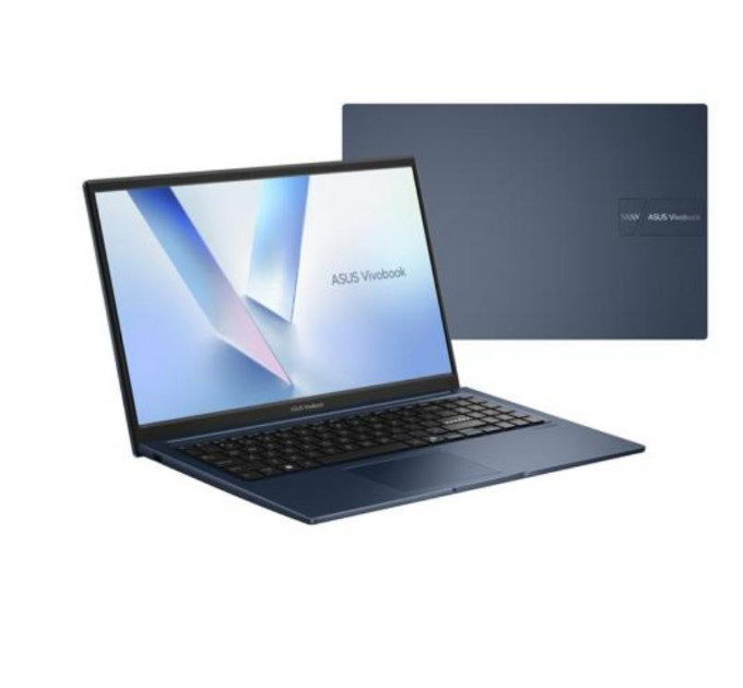 ASUS computers Ноутбук ASUS Vivobook 15 X1504MA-BQ132 15.6" FHD IPS, Intel 7 350U, 16GB, F1TB, UMA, NoOS, Блакитний