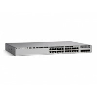 Комутатор Cisco Catalyst 9200L 24-port PoE+, 4 x 10G, Network Essentials