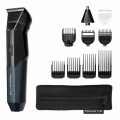 Rowenta Тример Rowenta X Series 700, для голови, носа, вух і тіла, мережа+акум., роторний мотор, насадок-9, чохол, титан.напил., чорно-синій