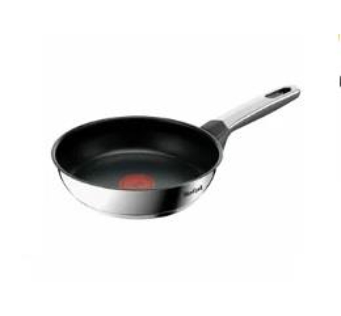 Tefal Kitchenware Сковорода Tefal Emotion+, 20см, нержавіюча сталь, бакеліт, чорний