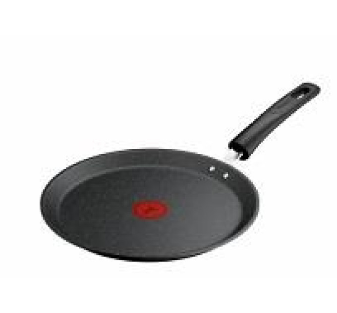 Tefal Kitchenware Сковорода для млинція Tefal Expertise, 25см, алюміній, бакеліт, чорний