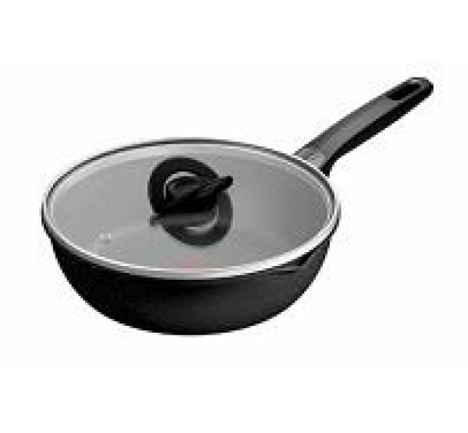 Tefal Kitchenware Мультисковорода Tefal Expertise, з кришкою, 24см, алюміній, бакеліт, скло, чорний