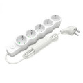 Electrum Подовжувач блоковий (PP) Electrum 5 розеток 5 м з вимикачем та заземленням (C-ES-1547)