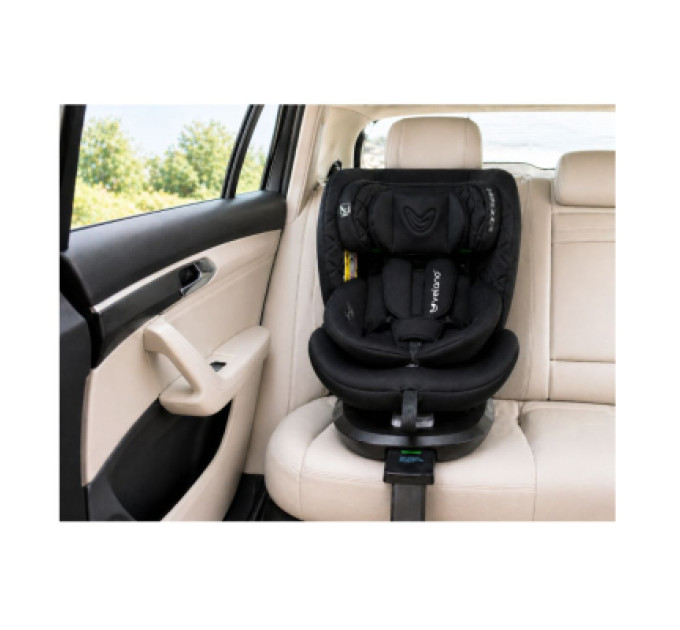 Velano Автокрісло Velano Vento 360° i-Size 40150 см, ISOFIX + опорна нога, black (48417)