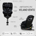 Velano Автокрісло Velano Vento 360° i-Size 40150 см, ISOFIX + опорна нога, black (48417)