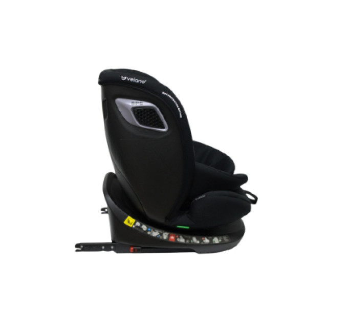 Velano Автокрісло Velano Vento 360° i-Size 40150 см, ISOFIX + опорна нога, black (48417)