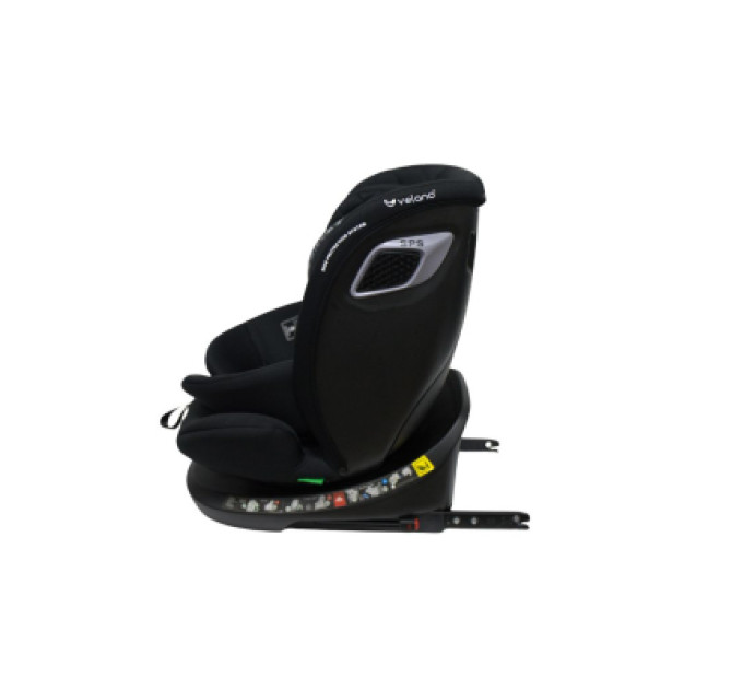 Velano Автокрісло Velano Vento 360° i-Size 40150 см, ISOFIX + опорна нога, black (48417)