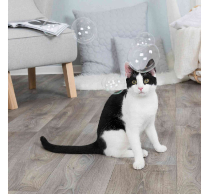 Trixie Іграшка для котів Trixie Мильні бульбашки з котячою м'ятою 120 мл (4011905424255)