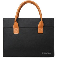 Сумка для ноутбука ColorWay Stylish 15.6" Black (CW-LBS156-BK)
