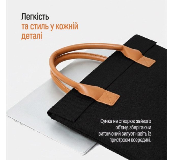 ColorWay Сумка для ноутбука ColorWay Stylish 15.6" Black (CW-LBS156-BK)