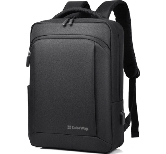 ColorWay Рюкзак для ноутбука ColorWay Practical 17.3" Black (CW-BPP173-BK)