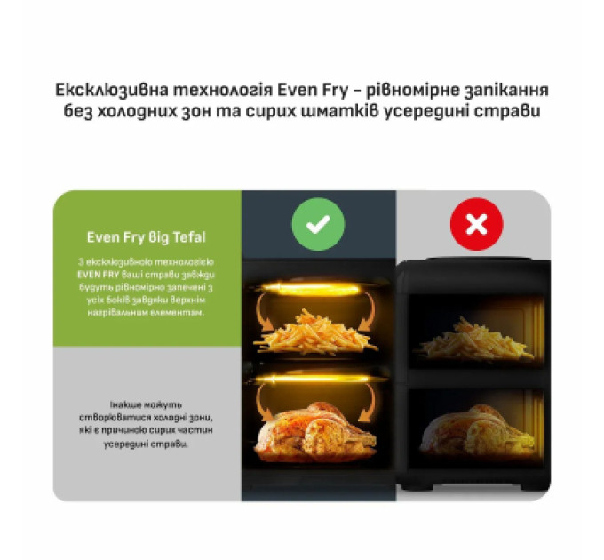 Tefal Мультипіч Tefal Easy Fry Crispy Stack (EY7528E0)