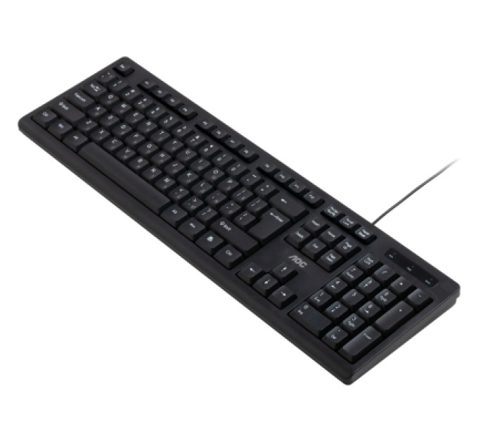 AOC Клавіатура AOC KB100B USB UA Black (KB100B/97)