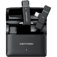 Мікрофон Vention USB-C 2-Pack Wireless Lavalier with Charging Case (NCAB0)