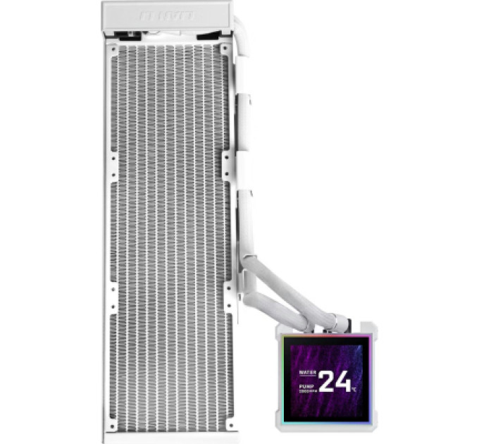 Lian Li Система рідинного охолодження Lian Li HydroShift II LCD-S 360N FANLESS, White (G89.GHS2LCDS36NW.00)