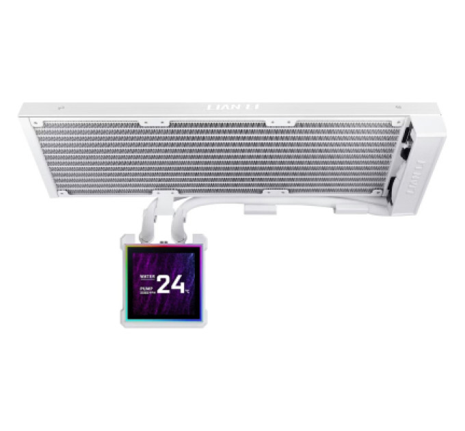 Lian Li Система рідинного охолодження Lian Li HydroShift II LCD-S 360N FANLESS, White (G89.GHS2LCDS36NW.00)