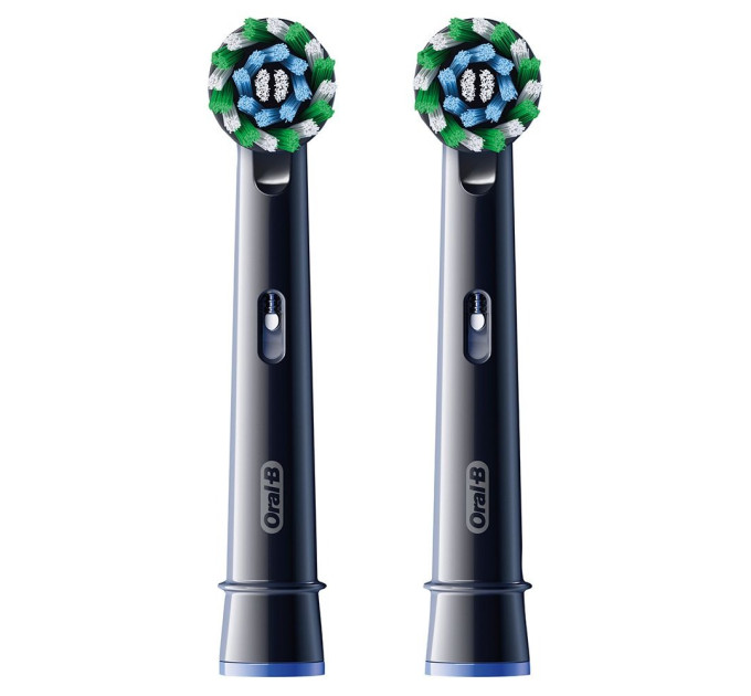 Braun Насадка для зубної електрощітки Braun Oral-B Pro Cross Action Black EB50BRX (2 шт)
