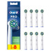Braun Насадка для зубної електрощітки Braun Oral-B Pro Cross Action EB50RX (8 шт.)