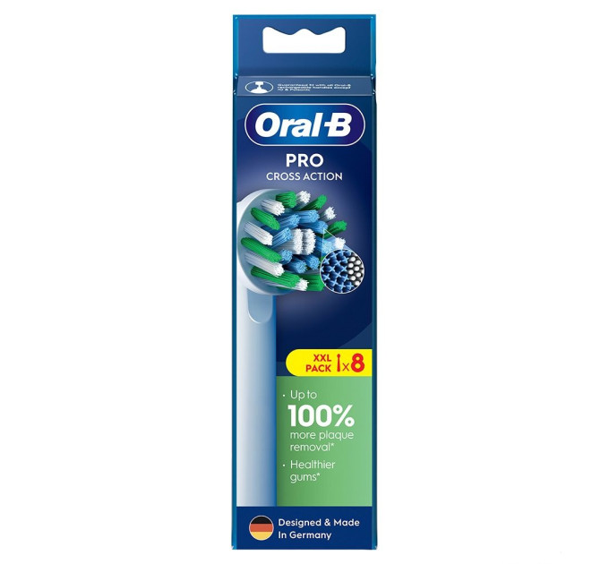 Braun Насадка для зубної електрощітки Braun Oral-B Pro Cross Action EB50RX (8 шт.)