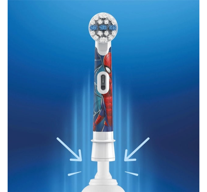 Braun Насадка для зубної електрощітки Braun Oral-B Stages Power Spider Man EB10S (4 шт)