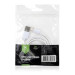 Vinga Дата кабель USB 2.0 AM to Lightning PVC 1m white Vinga (VCPDCL1W)