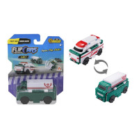 Машина Flip Cars 2 в 1 Вантажівка і Швидка допомога (EU463875-39)
