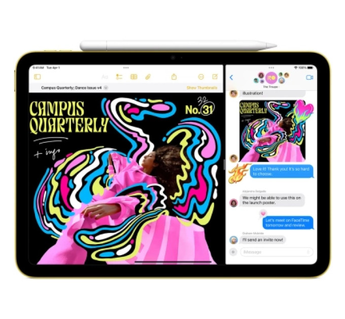 Apple Планшет Apple iPad 11" 2025 Wi-Fi + Cellular 128GB Pink (MD7J4TY/A)