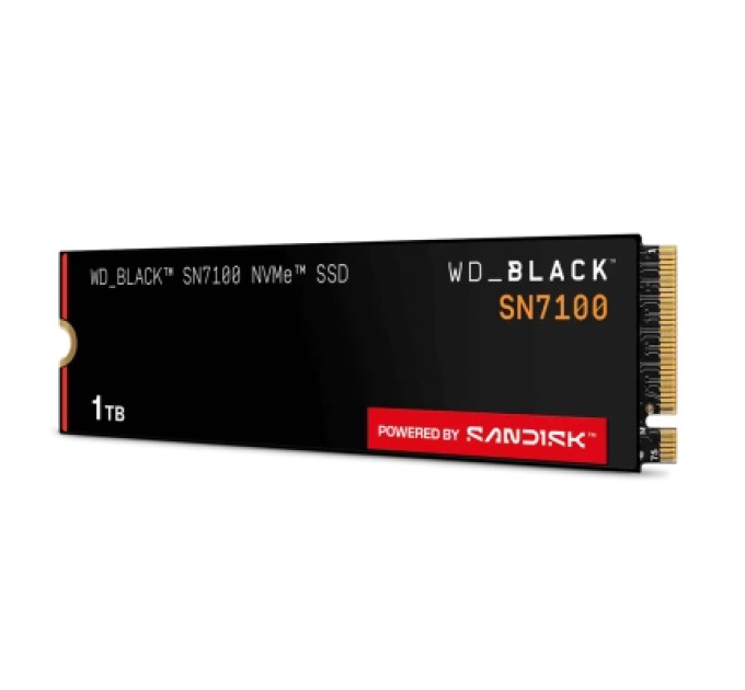WD Накопичувач SSD M.2 2280 1TB BLACK SN7100 WD (WDS100T4X0E-00CJA0)