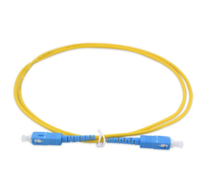 Eserver Оптичний патчкорд Eserver SC/UPC-SC/UPC SingleMode Simplex 2m (ES-SC-SC/UPC-2-SM-S)