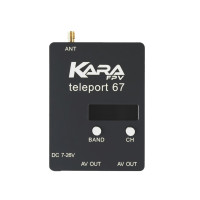 Відеоприймач (VRX) KaraFPV Teleport67 6.1G-7.2G (RX6704)