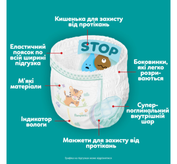 Pampers Підгузки Pampers Active Baby Pants Розмір 5 (11-17 кг) 136 шт (8006530305679)