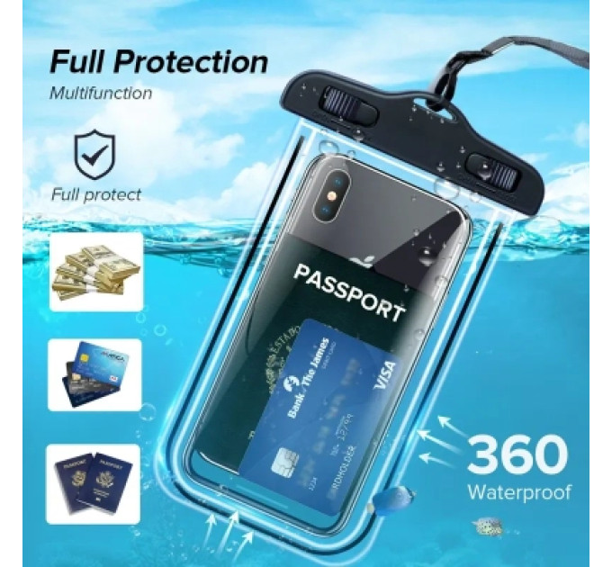 XoKo Чохол до мобільного телефона XoKo Waterproof Universal 6.9 (XK-UWPC-BK-69)