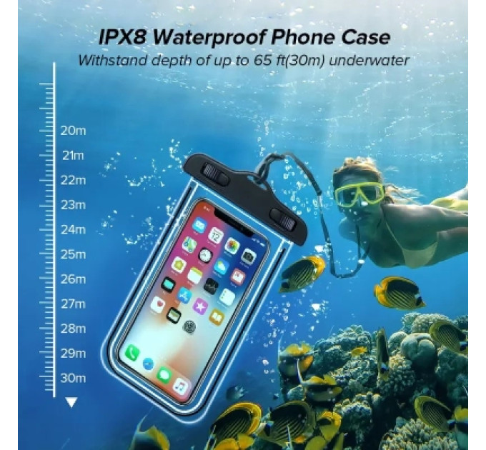 XoKo Чохол до мобільного телефона XoKo Waterproof Universal 6.9 (XK-UWPC-BK-69)