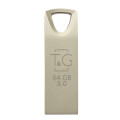 T&G Флеш-накопичувач USB3.0 64GB T&G 117 Metal Series Silver (TG117SL-64G3)