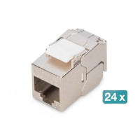 Модуль DIGITUS Keystone САТ 6А RJ45, STP, compact, 24 шт.