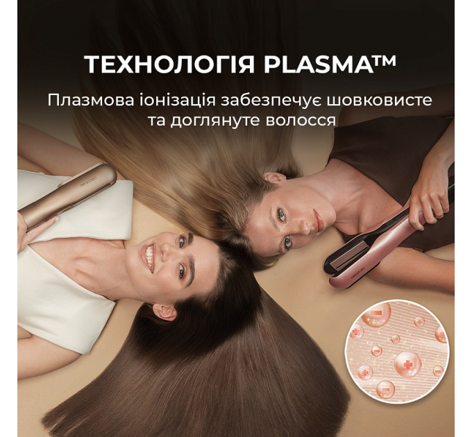 Cecotec Випрямляч для волосся Cecotec AirLisse 2in1 ForceDry Champagne (A01_EU01_111302)
