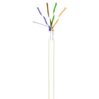 Кабель вита пара OK-Net КПВЭ-ВП (200) FTP, CAT5е, 4х2х0.51, бухта 100м