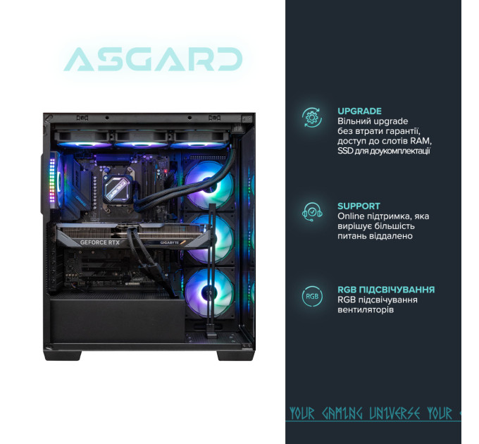 ASGARD Персональний комп`ютер ASGARD (A78X3D.32.S10.57.7238)