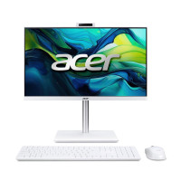 Комп'ютер персональний моноблок Acer Aspire C24A-GRPL 23.8" FHD, Intel 5-120U, 16GB, F512GB, UMA, WiFi, без ОС, білий