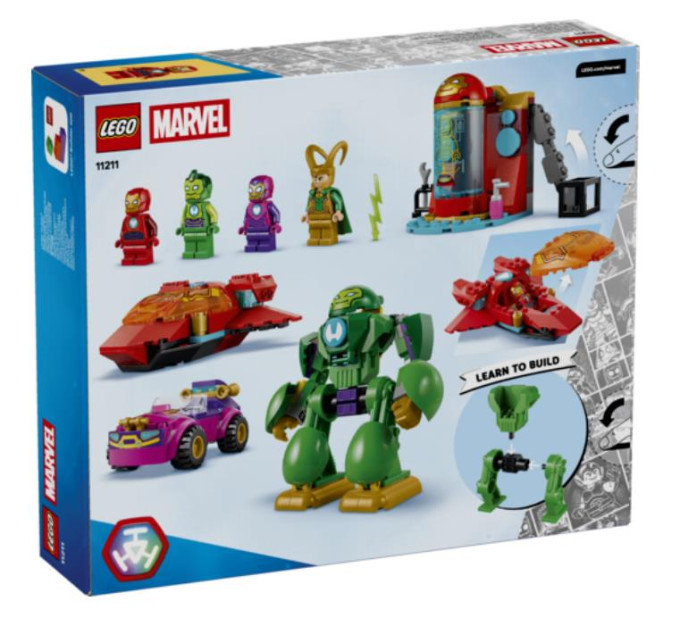 LEGO Конструктор LEGO Disney Junior Marvel Локі проти команди Залізної Людини