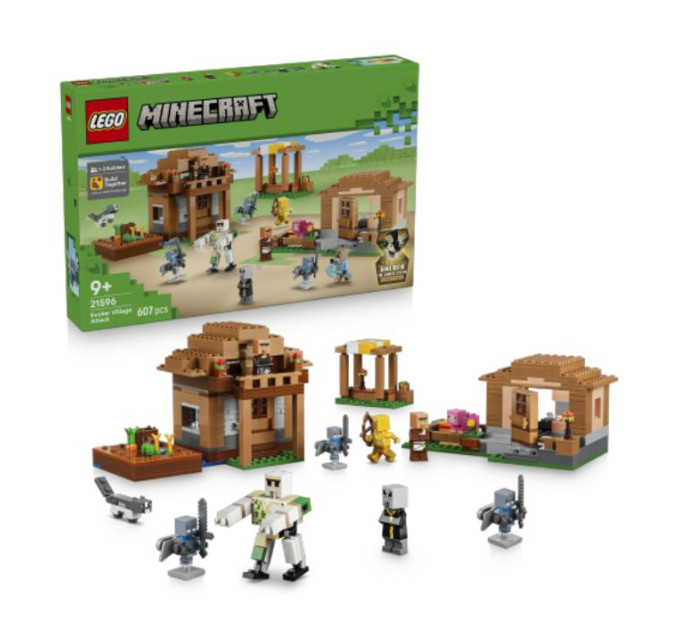 LEGO Конструктор LEGO Minecraft Напад викликача на село
