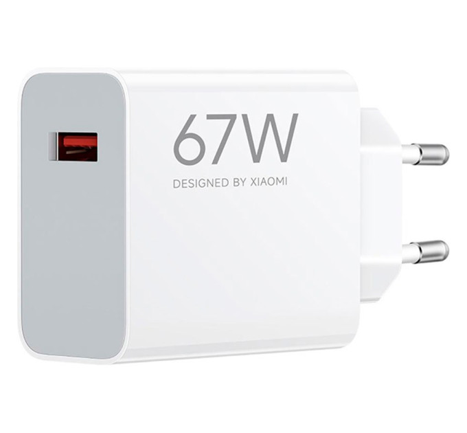 Xiaomi Зарядний пристрій Xiaomi 67W HyperCharge USB-A White (BHR07SKEU)
