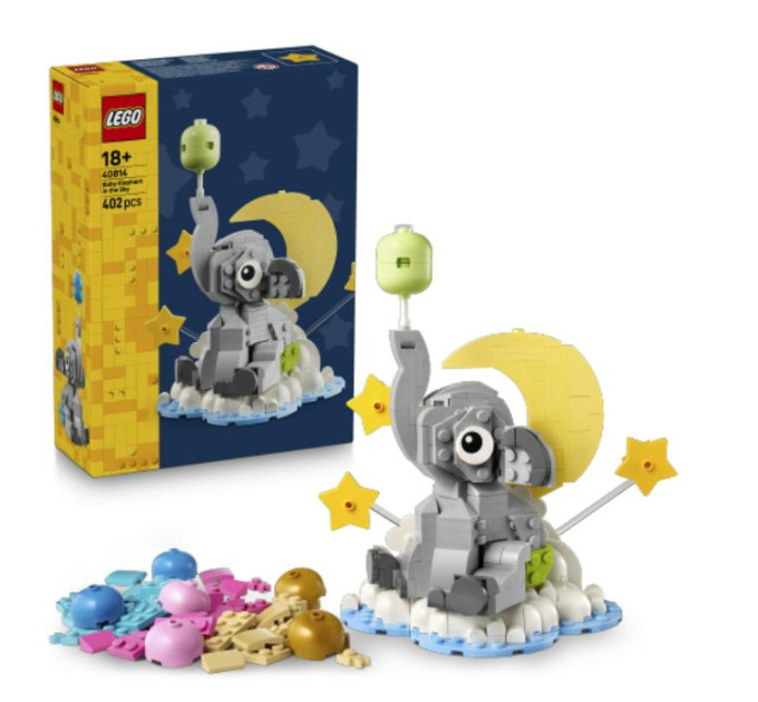 LEGO Конструктор LEGO Iconic Слоненя в небі