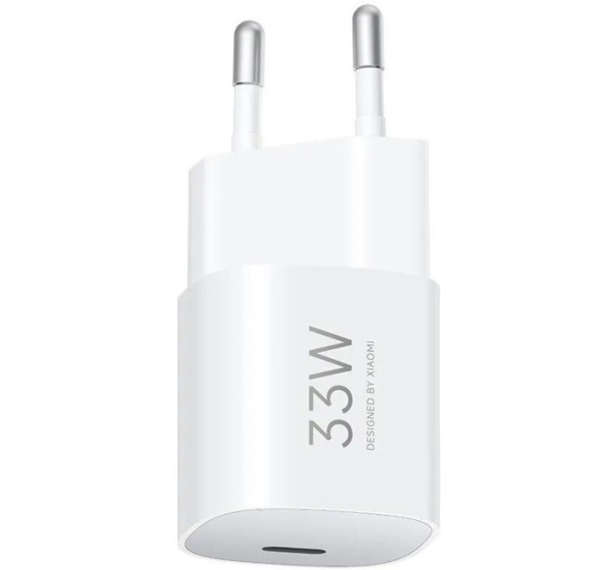 Xiaomi Мережевий зарядний пристрій Xiaomi 33W Nano Type-C White (BHR087LEU)