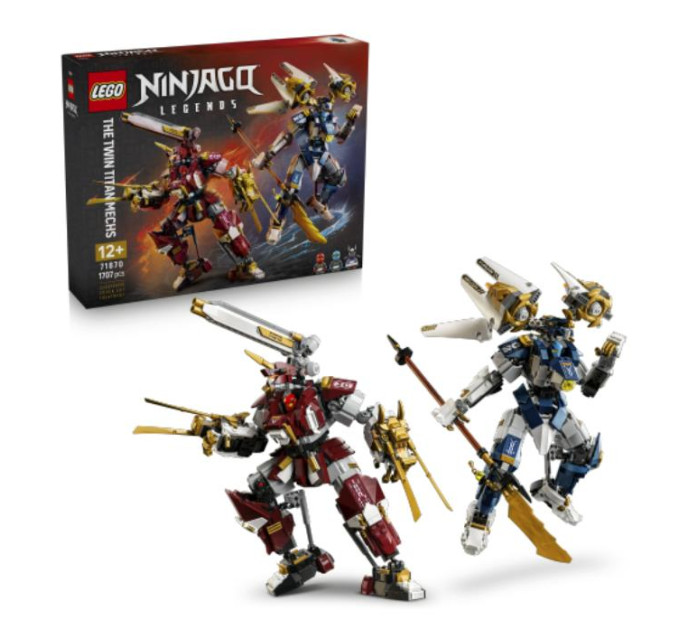 LEGO Конструктор LEGO Ninjago  Близнюки роботи-Титани