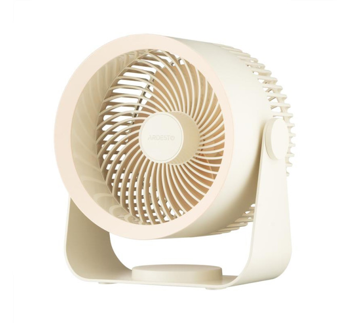ARDESTO Climate Вентилятор ARDESTO OneBreeze FT-M55BG настільний/настінний, 14см, акумулятор, USB-A Type-C, бежевий