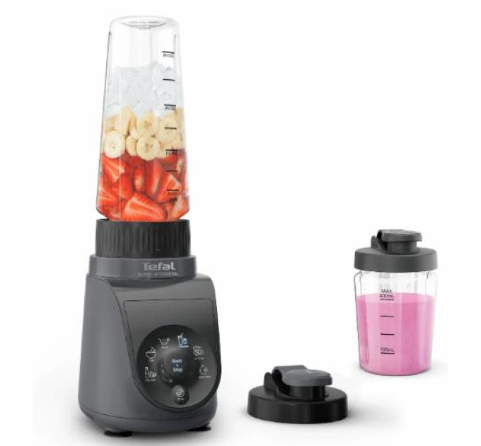 Tefal HA Блендер Tefal стаціонарний Blend UP Essential, 800Вт, чаша-700мл, тритан, чорно-сірий